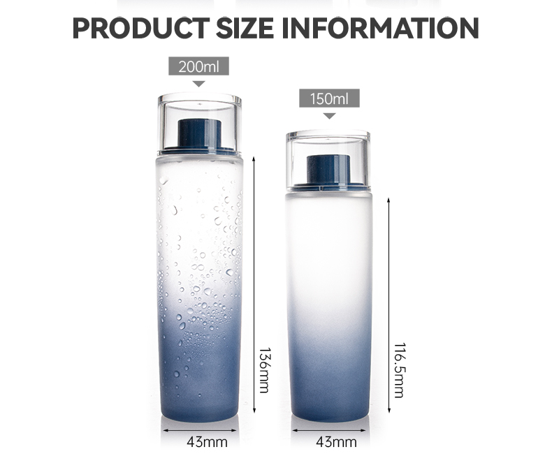 150/200ml petg bottle for toner packaging N208C61